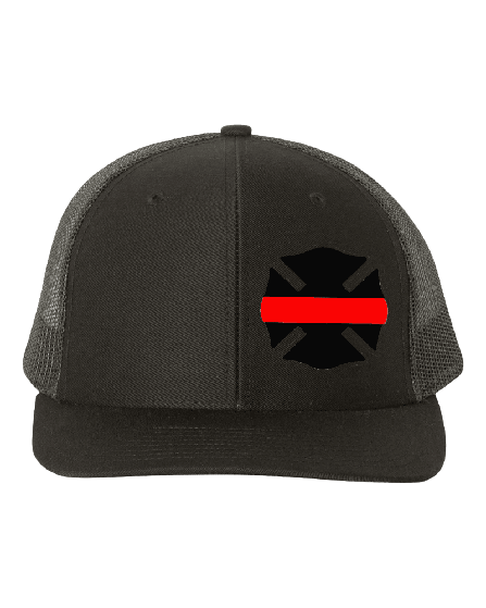 Thin Red Line Maltese -Curved Bill 6 Panel