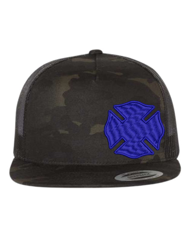 Maltese Flat Bill 5 Panel Hat