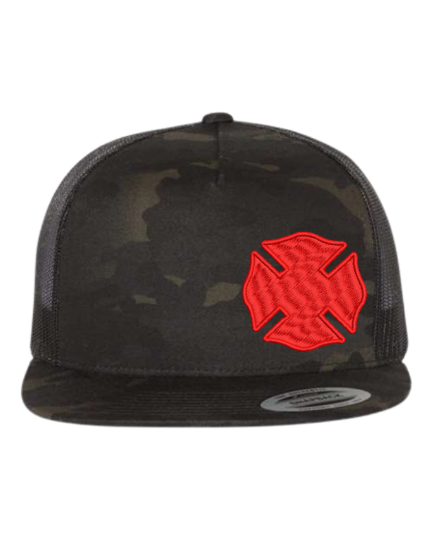 Maltese Flat Bill 5 Panel Hat
