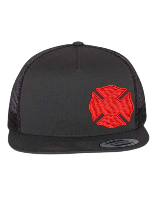 Maltese Flat Bill 5 Panel Hat