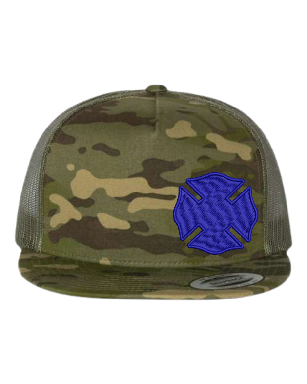 Maltese Flat Bill 5 Panel Hat