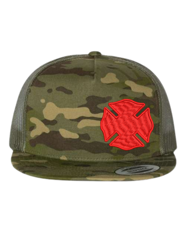 Maltese Flat Bill 5 Panel Hat