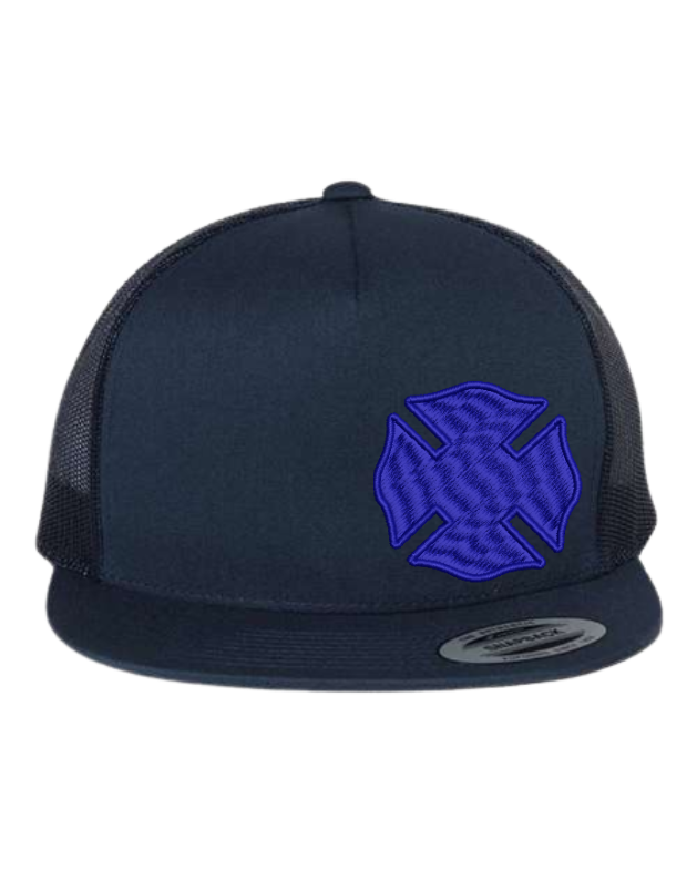 Maltese Flat Bill 5 Panel Hat