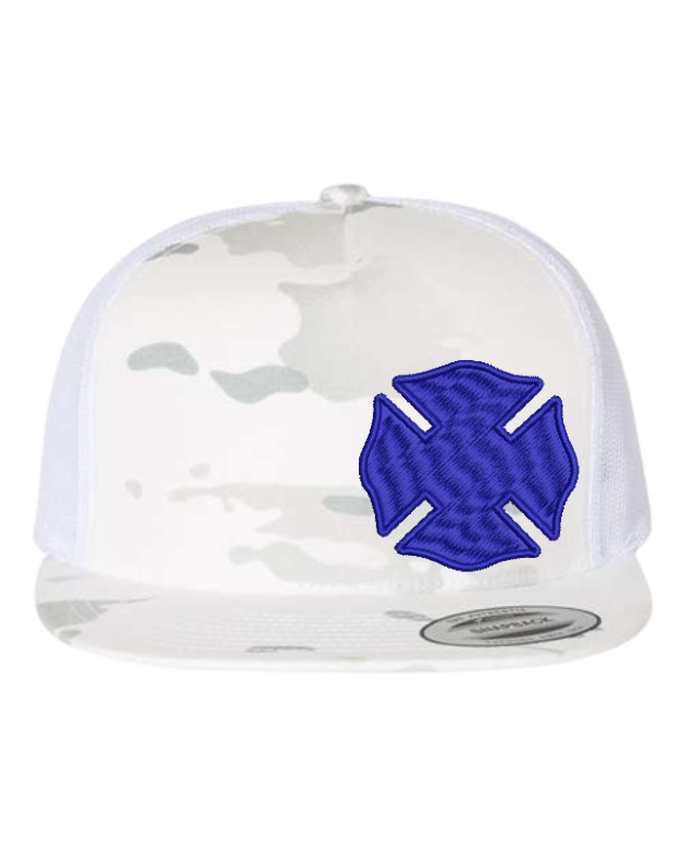 Maltese Flat Bill 5 Panel Hat