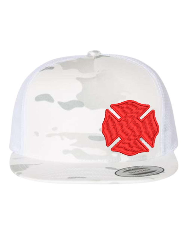 Maltese Flat Bill 5 Panel Hat