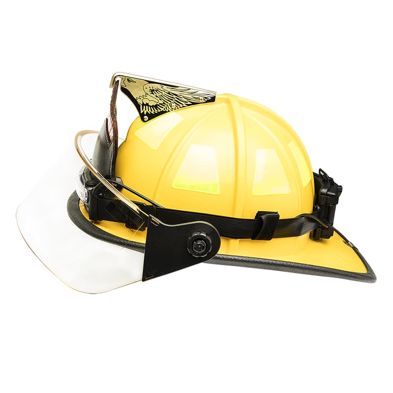 FoxFury Command+ LoPro White & Green LED Fire Helmet Light, 100 Lumens