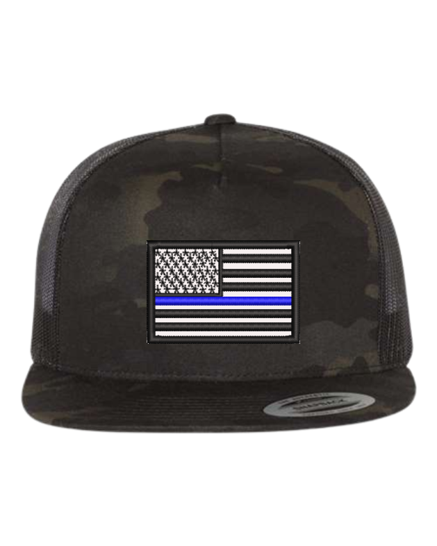 Thin Line Hat - Flat bill 5 Panel