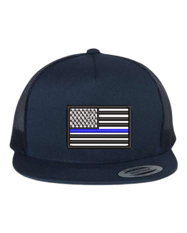 Thin Line Hat - Flat bill 5 Panel