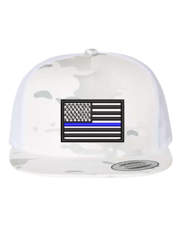 Thin Line Hat - Flat bill 5 Panel