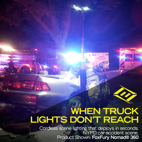 FoxFury Nomad 360 Portable Area-Spot Light