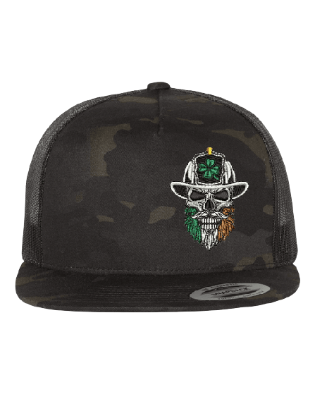 Slainte Skull -Flat Bill 5 Panel