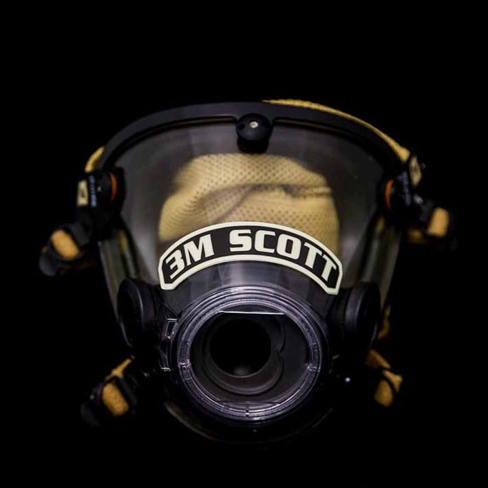 Color Reflective IdentiFire™ Facepiece Nameplate for 3M™ Scott™ AV-3000 HT Facepiece