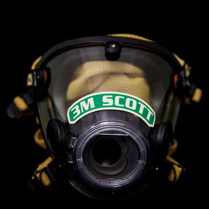 Colored Reflective IdentiFire™ Facepiece Nameplate for 3M™ Scott™ AV-3000 HT Facepiece