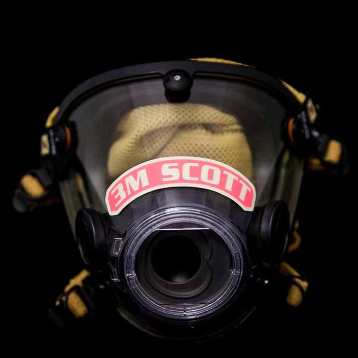 Colored Reflective IdentiFire™ Facepiece Nameplate for 3M™ Scott™ AV-3000 HT Facepiece
