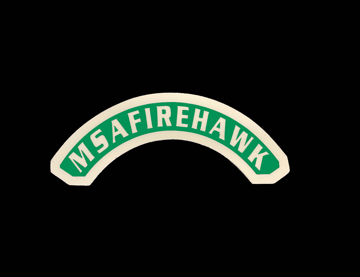 IdentiFire™ MSA *FIREHAWK* SCBA Facepiece Nameplate