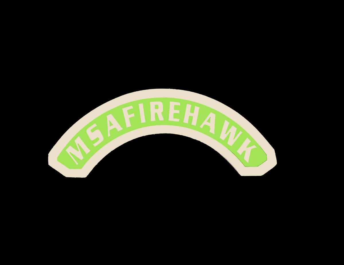 IdentiFire™ MSA *FIREHAWK* SCBA Facepiece Nameplate