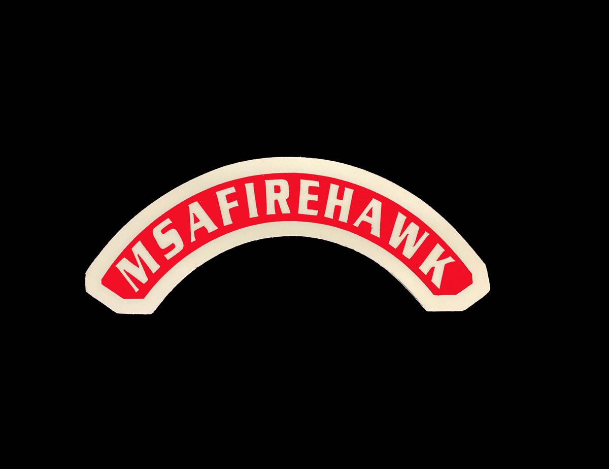 IdentiFire™ MSA *FIREHAWK* SCBA Facepiece Nameplate