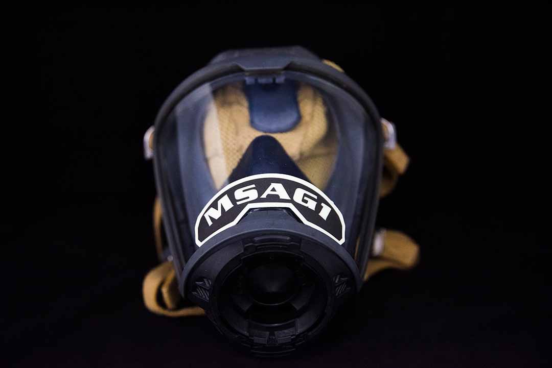 IdentiFire™ MSA *G1* SCBA Facepiece Nameplate