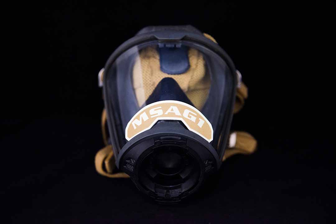 IdentiFire™ MSA *G1* SCBA Facepiece Nameplate