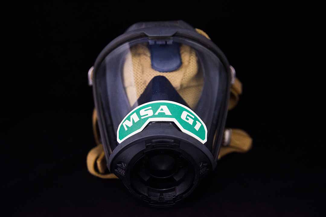 IdentiFire™ MSA *G1* SCBA Facepiece Nameplate