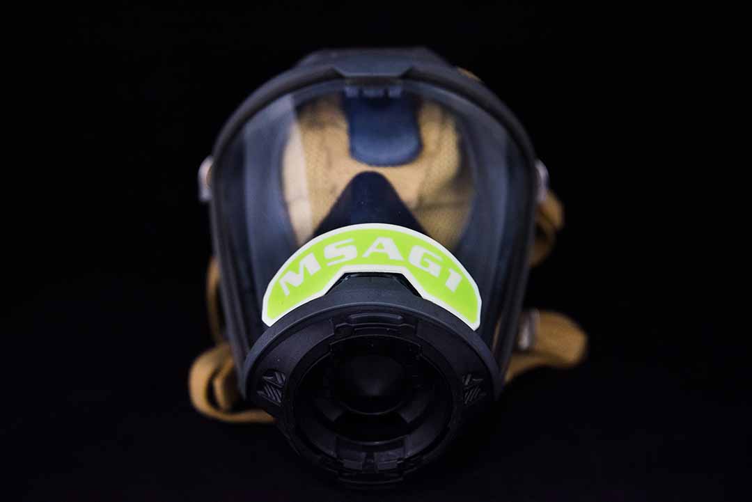 IdentiFire™ MSA *G1* SCBA Facepiece Nameplate