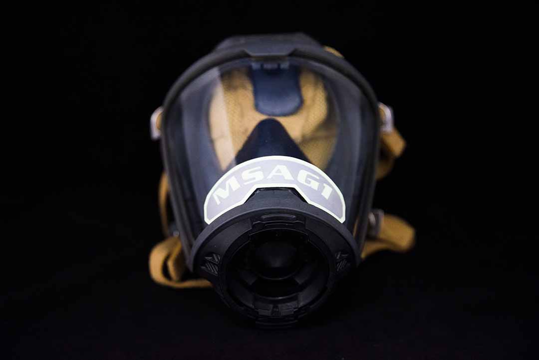 IdentiFire™ MSA *G1* SCBA Facepiece Nameplate