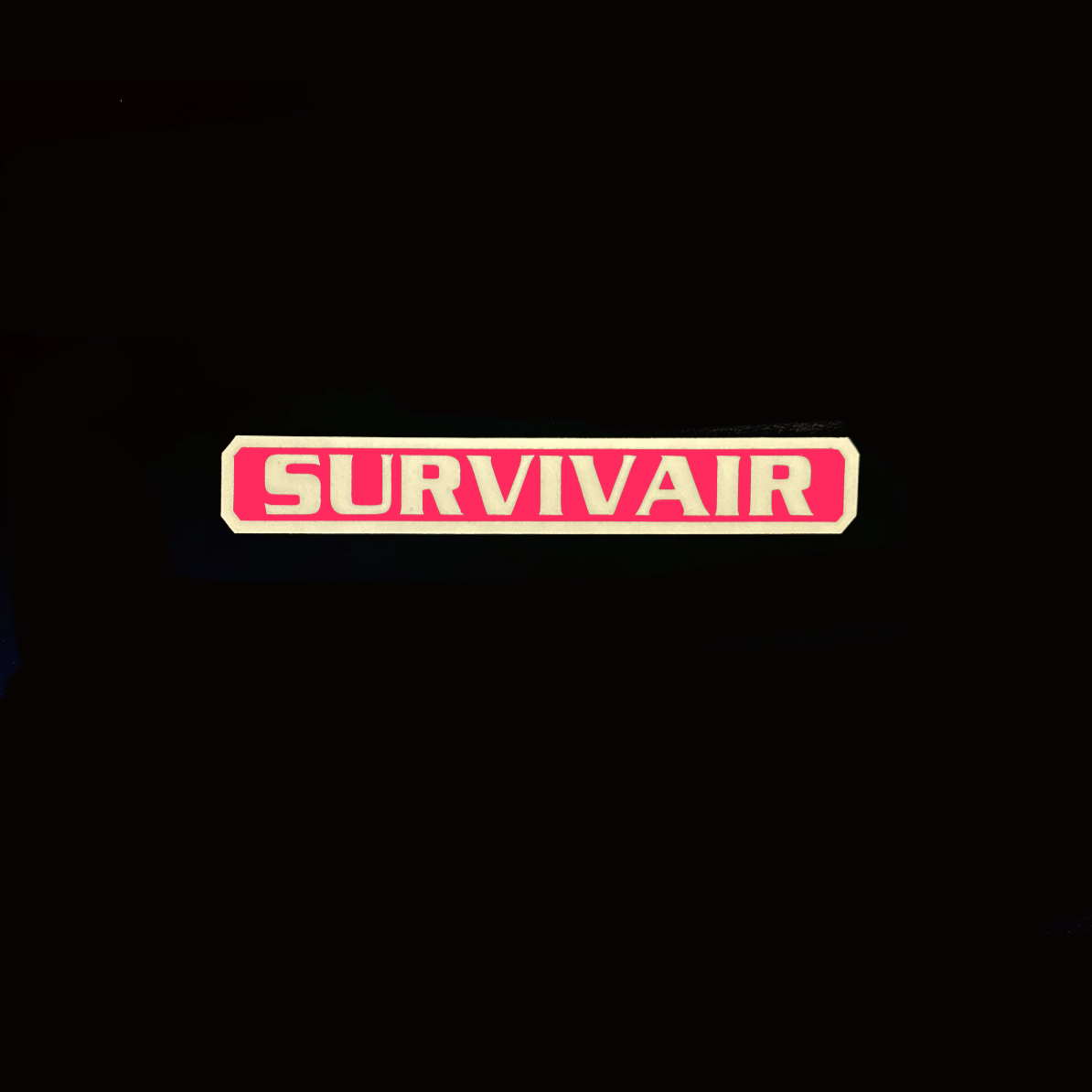 IdentiFire™ *Survivair/Honeywell Titan* SCBA Facepiece Nameplate