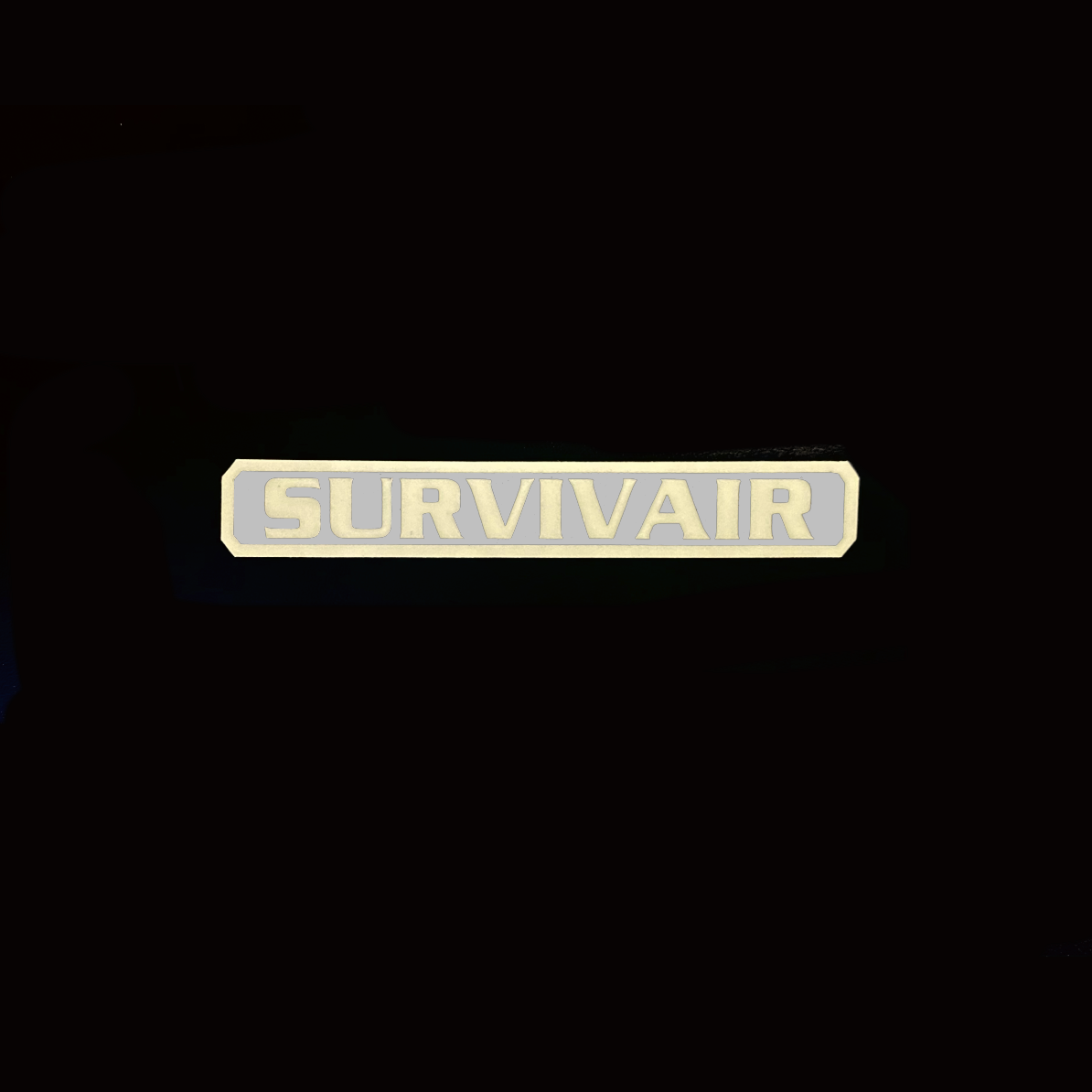 IdentiFire™ *Survivair/Honeywell Titan* SCBA Facepiece Nameplate