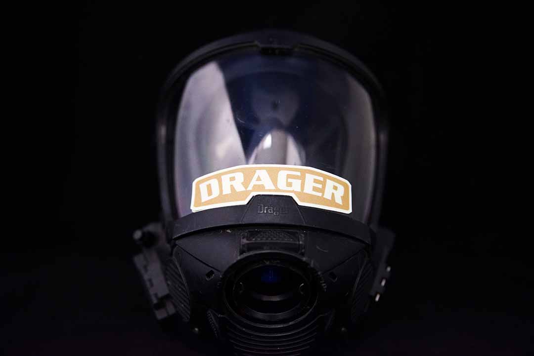 IdentiFire™ Dräger SCBA Facepiece Nameplate