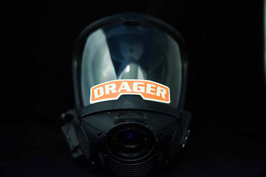 IdentiFire™ Dräger SCBA Facepiece Nameplate