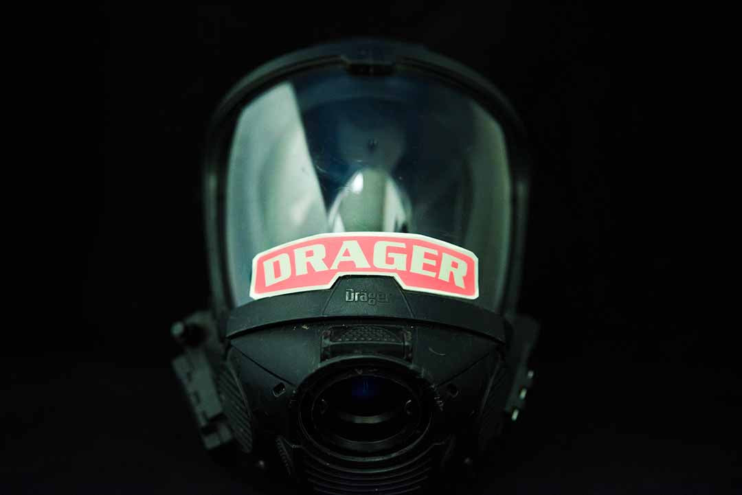 IdentiFire™ Dräger SCBA Facepiece Nameplate