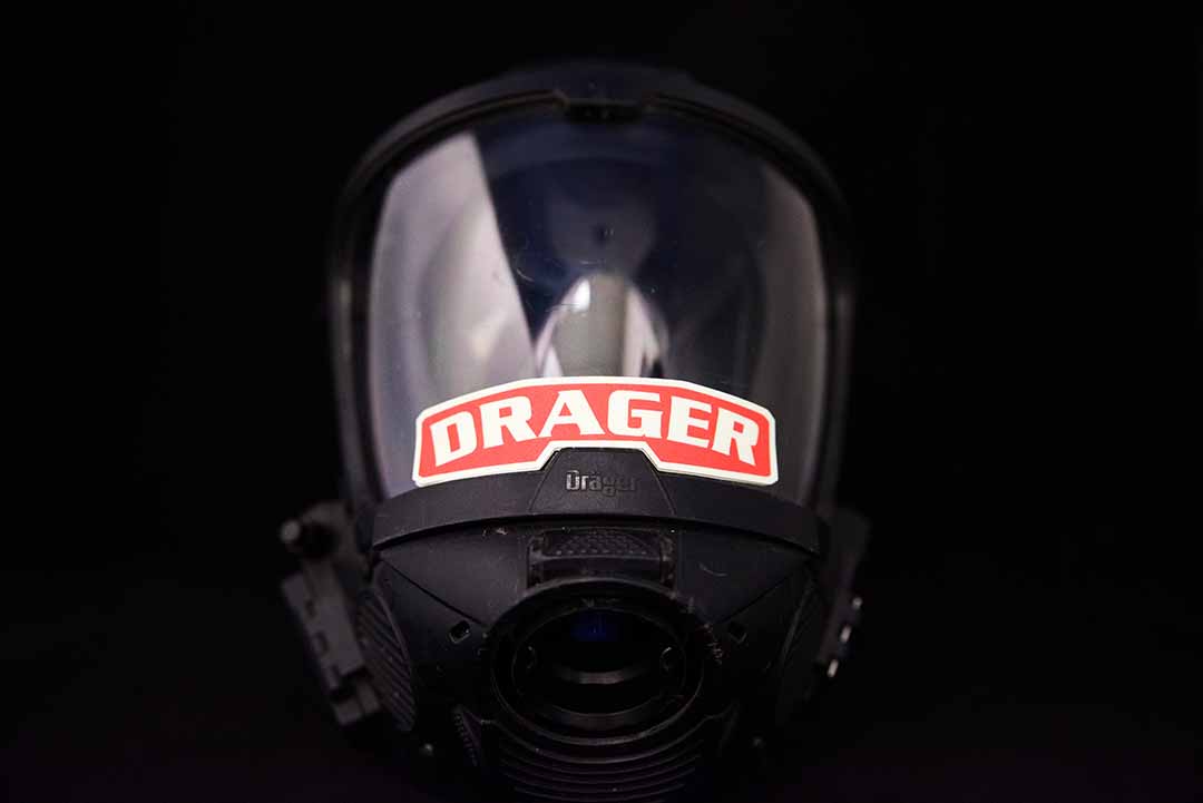 IdentiFire™ Dräger SCBA Facepiece Nameplate