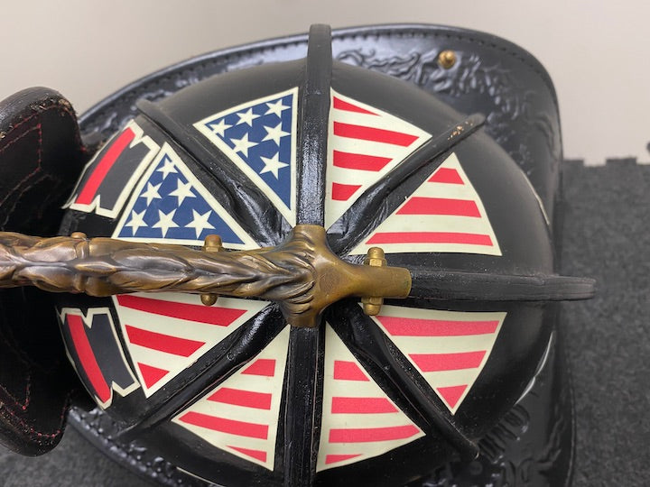 IdentiFire American Flag (Crown of Helmet) Decals Red/Blue IdentiFire American Flag (Crown of Helmet) Decals Red/Blue