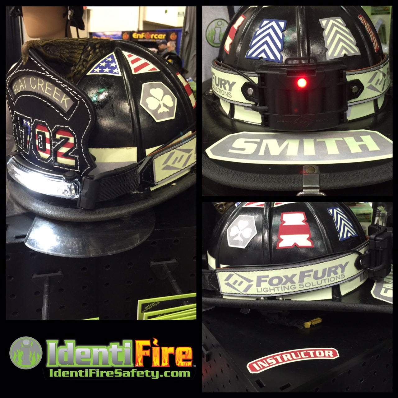 IdentiFire Helmet Band w/ FoxFury Light