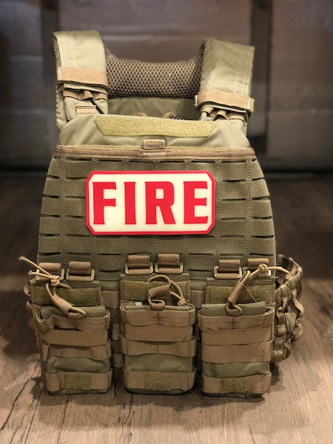 IdentiFire™ Front Tag for Backpacks or Plate Carrier/Vests