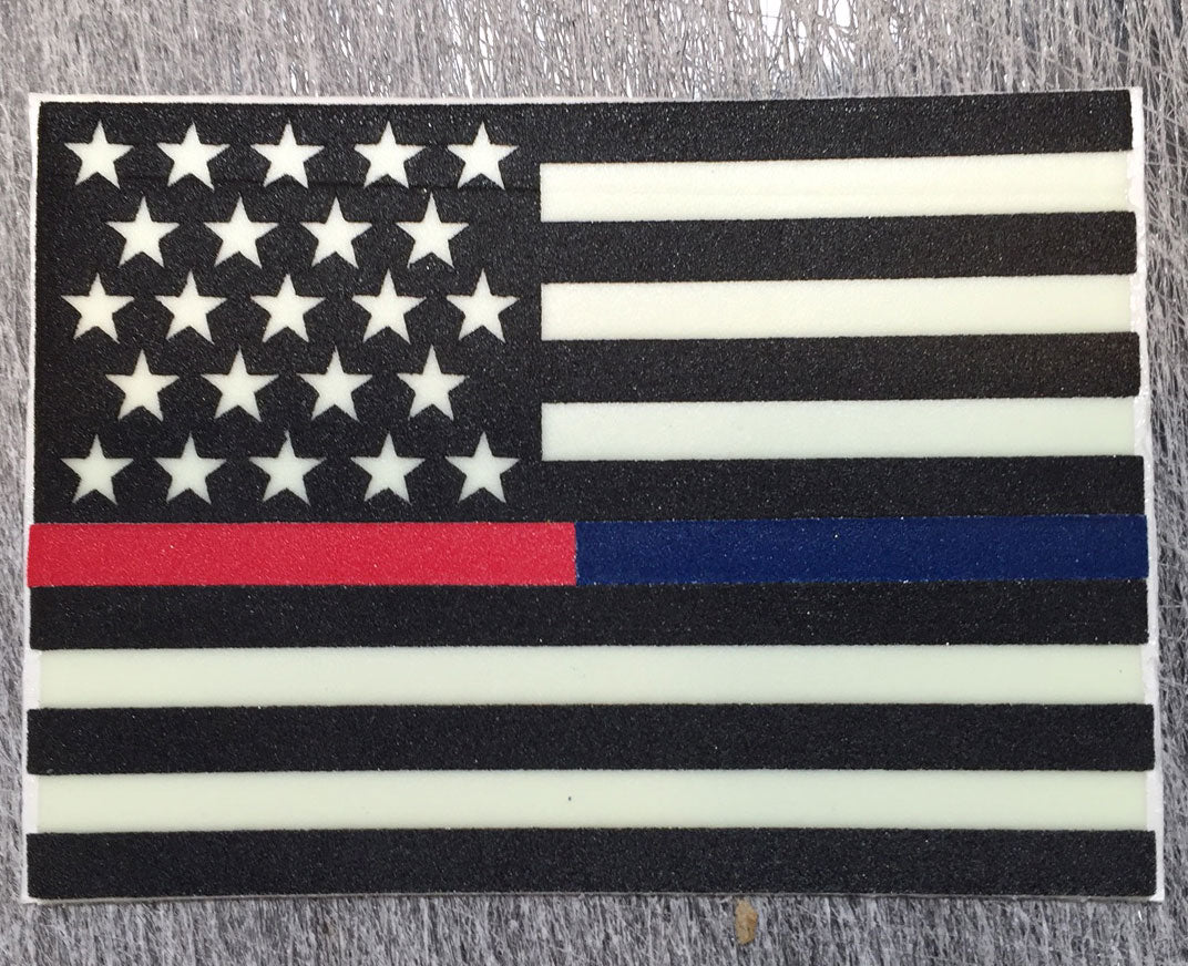 IdentiFire™ Thin Red/Blue Line Combo Flag