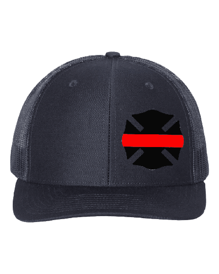 Thin Red Line Maltese -Curved Bill 6 Panel