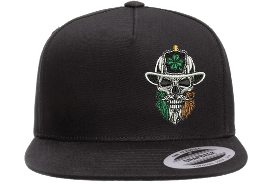 Slainte Skull -Flat Bill 5 Panel