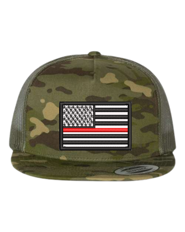 Thin Line Hat - Flat bill 5 Panel