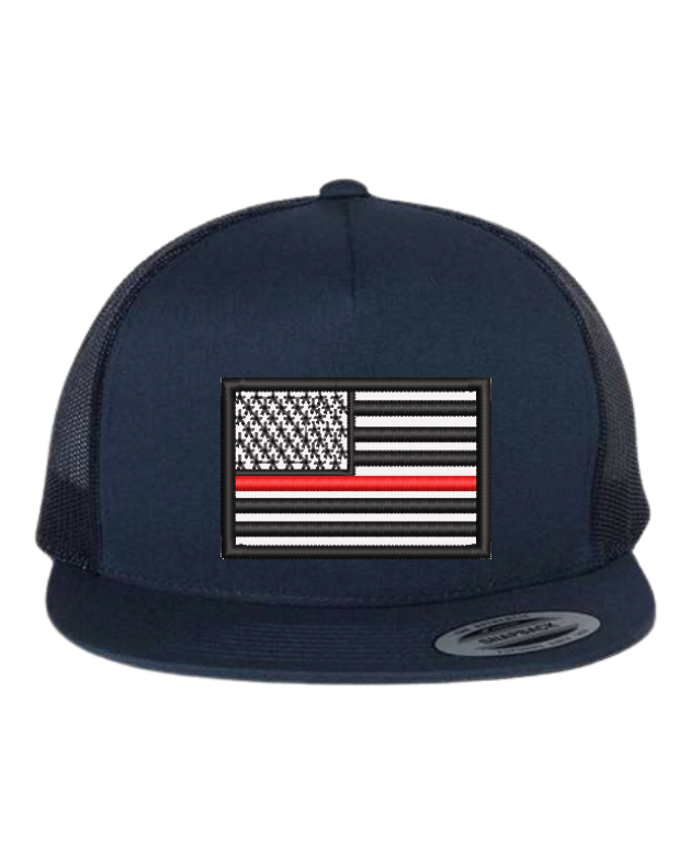 Thin Line Hat - Flat bill 5 Panel