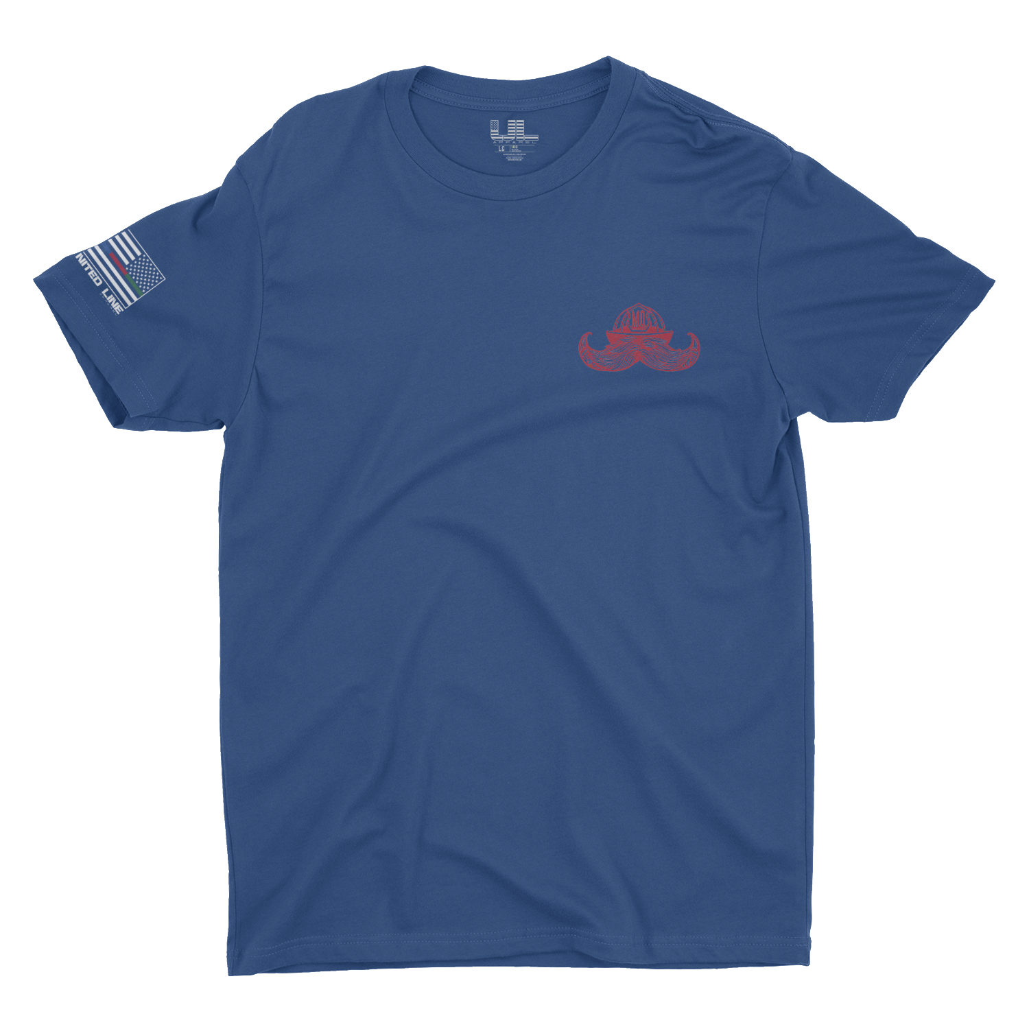 Red and 2024 blue graphic tee