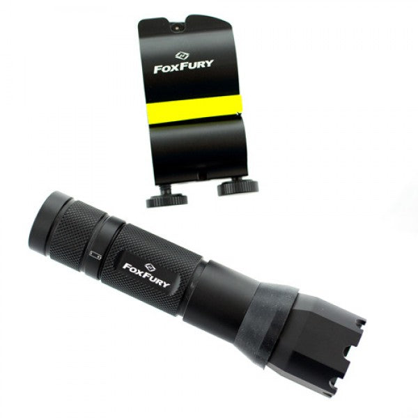 FoxFury SideSlide C-Clamp Side Mounted Fire Helmet Light