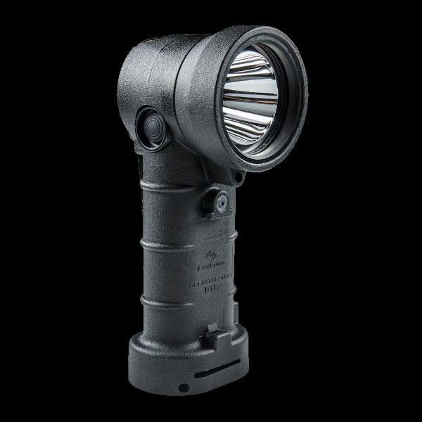 bts s1000 rechargeable flashlight FoxFury Breakthrough BTS Right Angle Light Yellow and Black