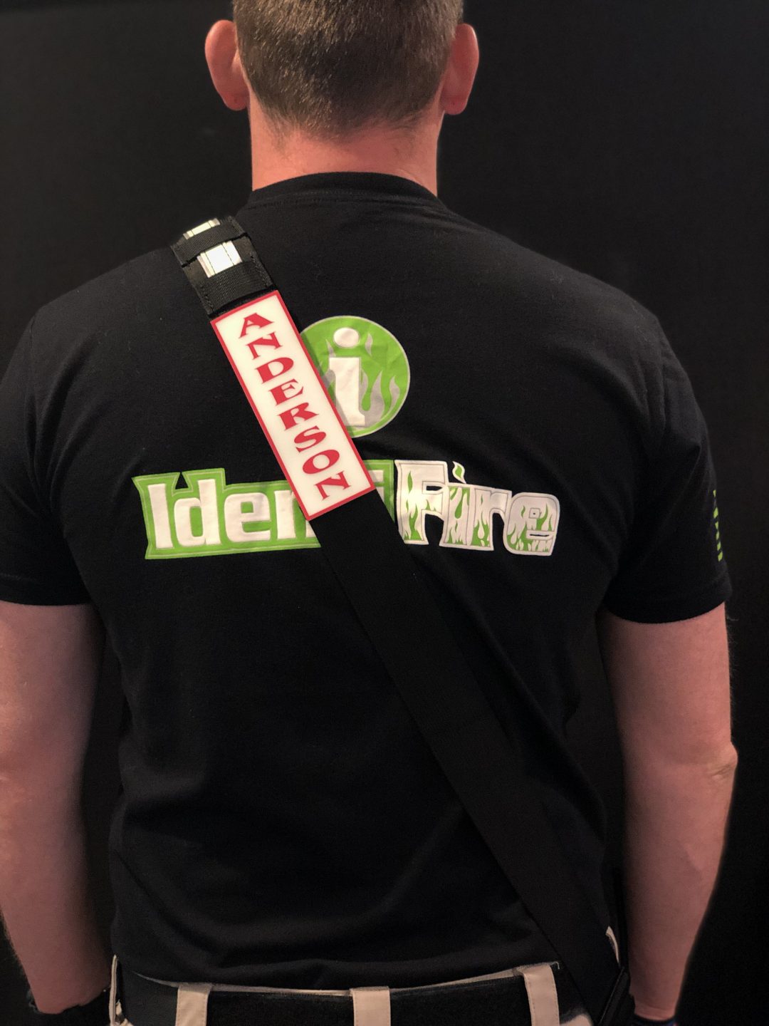 Homeland Six Strap Name Tag (PVC Rubber with a hook backing