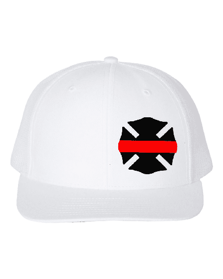 Thin Red Line Maltese -Curved Bill 6 Panel